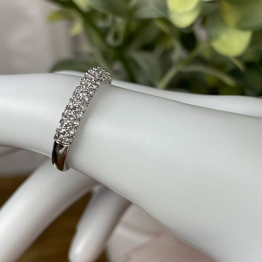 1/2CT Sapphire ring Silver .925